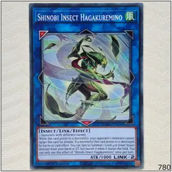 Shinobi Insect Hagakuremino - DAMA-EN096 - Common 1st Edition Yugioh - Image 1