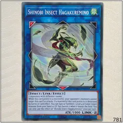 Shinobi Insect Hagakuremino - DAMA-EN096 - Common 1st Edition Yugioh - Image 1