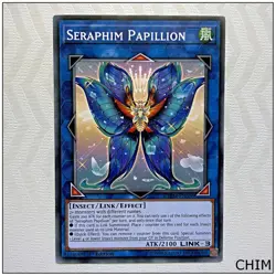 Seraphim Papillion - CHIM-EN050 - Common 1st Edition Yugioh - Image 1