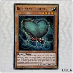 Resonance Insect - DUEA-EN039 - Common 1st Edition Yugioh - Image 1