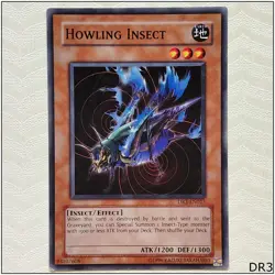 Howling Insect - DR3-EN025 - Common Yugioh - Image 1