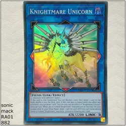 Knightmare Unicorn - RA01-EN043 - 1st Edition Yugioh - Image 1