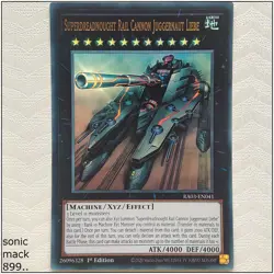 Superdreadnought Rail Cannon Juggernaut Liebe - RA03-EN041 - 1st Edition Yugioh - Image 1
