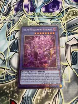 AME NO MURAKUMO NO MITSURUGI STARLIGHT RARE L26D-ENM08 NEAR MINT YUGIOH - Image 1