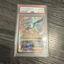 2016 POKEMON XY EVOLUTIONS #102 FULL ART/M BLASTOISE EX PSA 10 Gem Mint - Image 1
