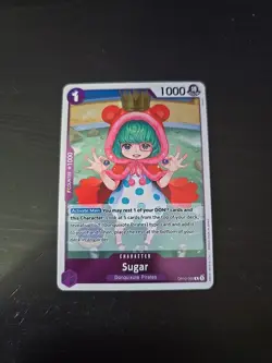 Sugar (065) OP10-065 English Foil R Royal Blood One Piece Card Game - Image 1