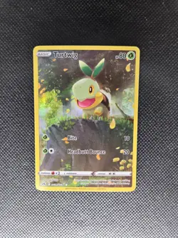 Pokemon TCG Crown Zenith Turtwig Galarian Gallery Ultra Rare Holo Card GG31/GG70 - Image 3