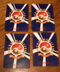 4 Pokemon Japanese Trainer cards, 1996 Fossil Mr Fuji, Recycle; Goop Gas Attack - Image 2