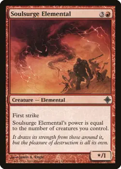 Soulsurge Elemental (163) Rise of the Eldrazi ROE MTG Magic - Image 1