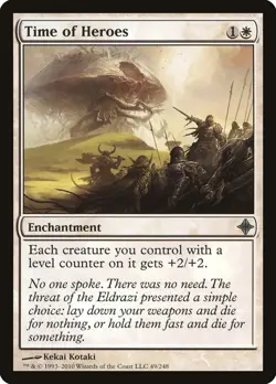 Time of Heroes (049) Rise of the Eldrazi ROE MTG Magic - Image 1