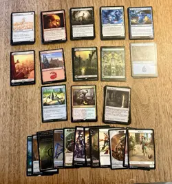 Mixed MTG Lot Of 110 Cards - No Duplicates - Mostly Commons - NM - Image 1