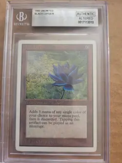Black Lotus Unlimited Edition MTG Magic Rare 1993 Reserved List Artifact English - Image 1