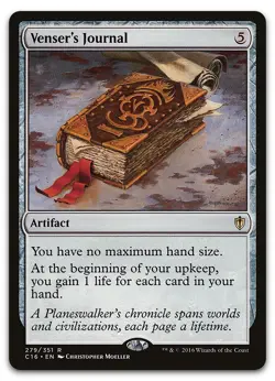 Venser's Journal #279 (NM) Commander 2016 C16 Magic MTG - Image 1