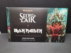 Iron Maiden: Eddie Unchained Rainbow Foil​ Edition - MTG Secret Lair -New/Sealed - Image 1