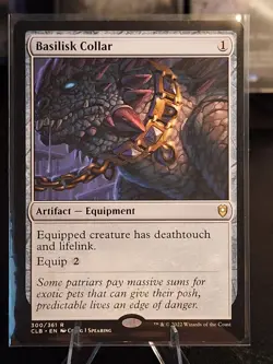 Basilisk Collar Rare Commander Legends: Battle for Baldur's Gate - Image 1