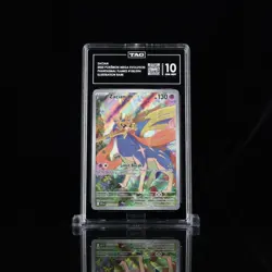 TAG 10 2025 Pokemon Phantasmal Flames Zacian Illustration Rare #100/094 - Image 1
