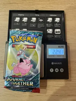 22.41 Gram Pokemon Journey Together Booster Pack Sealed - Image 1