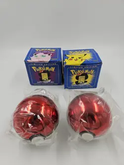 1999 Pokemon Jigglypuff And Pikachu Burger King 23K Gold Plated Trading Card New - Image 1