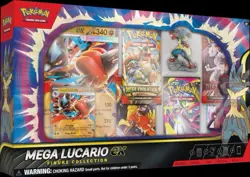 Pokemon TCG Mega Lucario ex Premium Figure Collection Box - NEW - SEALED - Image 1