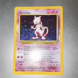 Pokemon Mewtwo Base Set 3 Card Lot 10/102 Regular & Holo Wizards of the Coast - Image 2
