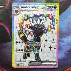 Pokemon TCG Umbreon EX Scarlet & Violet Black Star Promo 176 NM/M - Image 1