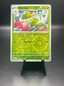 Breloom [Reverse Holo] 004/198 Reverse Holo Pokemon Scarlet & Violet SV1 - Image 1