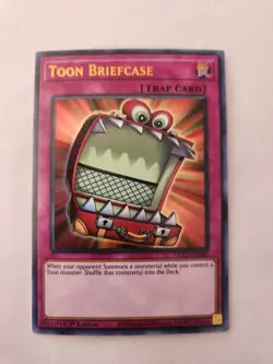 Yu-Gi-Oh TCG Toon Briefcase DRL2-EN029 1st Edition Near Mint Condition - Image 1