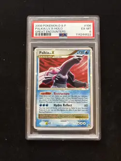 Graded PSA Pokemon Slab Lot. Group Of 6!! 8/7/6’s. Palkia Rayquaza And More! - Image 3