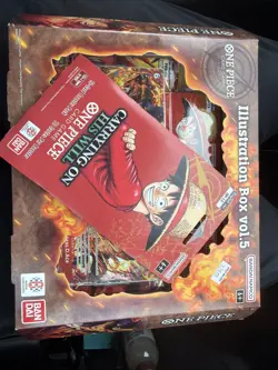 One Piece Card Game Illustration Box vol.5 w Sleeved Carrying On His Will Pack - Image 2