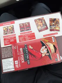 One Piece Card Game Illustration Box vol.5 w Sleeved Carrying On His Will Pack - Image 5