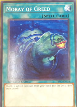 Moray of Greed SBAD-EN034 YuGiOh Card Game TCG CCG - Image 1