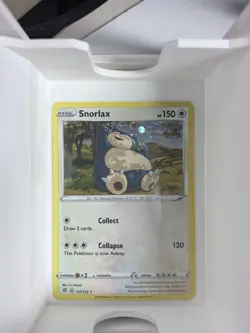 Pokemon Snorlax Cosmos Holo 141/192 Miscellaneous 2020 Basic 150 HP 120 ATK Card - Image 1