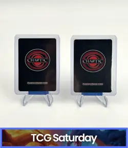 CHAOTIC GAME CCG TANGATH TOBORN SUPER CARDS LOT OF 2 - Image 2
