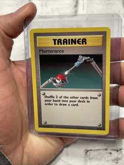 MAINTENANCE - 83/102 - Base Set - Pokemon Card - Uncommon Pokemon NM/MT WOTC TCG - Image 1