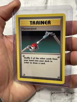 MAINTENANCE - 83/102 - Base Set - Pokemon Card - Uncommon Pokemon NM/MT WOTC TCG - Image 2
