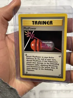 Pokemon PlusPower 84/102 NM NRMT Base Set Pokemon Card Nintendo Vintage Vtg TCG - Image 1