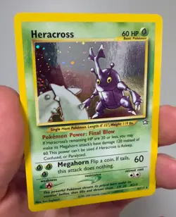 Heracross Neo Genesis 6/111 Holo Rare 2000 Pokemon Vintage Card LP - Image 5
