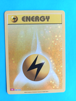 POKEMON CLASSIC COLLECTION LIGHTNING ENERGY CLC 034/034 HOLO SET FRESH UNPLAYED - Image 1