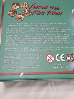 Legend of the Five Rings Box Set of Playing Cards Game AEG L5R CCG 2014 - Image 3