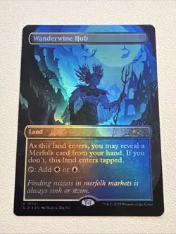 Wanderwine Hub (Rainbow Foil) Secret Lair Drop Foil - Image 1