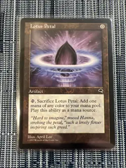 Lotus Petal - Tempest - NM - MTG - Image 1