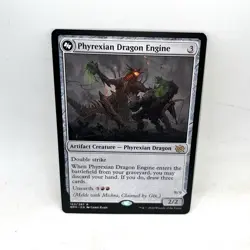 Phyrexian Dragon Engine R The Brothers' War 163 MTG Magic The Gathering - Image 1