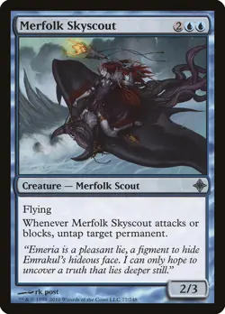 Merfolk Skyscout (077) Rise of the Eldrazi ROE MTG Magic - Image 1