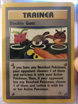 Pokemon TCG Double Gust Neo Genesis 100 Regular Unlimited Common Near Mint - Image 1