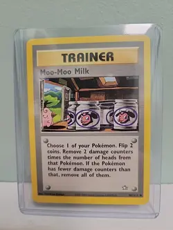 Pokemon TCG Moo-Moo Milk 101/111 Neo Genesis Unlimited MINT - Image 1
