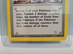 Pokemon TCG Moo-Moo Milk 101/111 Neo Genesis Unlimited MINT - Image 2