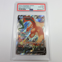 2022 PSA 10 GEM MT Pokemon 154/172 Charizard V Brilliant Stars Card #58216B - Image 1