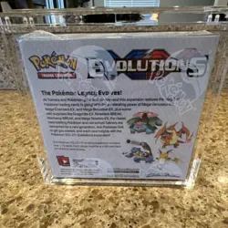 Pokemon XY Evolutions Booster Box SEALED English with hard acrylic case 2016 - Image 3