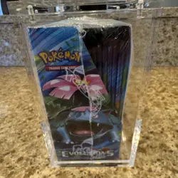 Pokemon XY Evolutions Booster Box SEALED English with hard acrylic case 2016 - Image 4