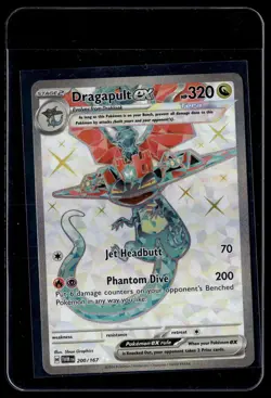Pokemon TCG SV06: Twilight Masquerade #200/167 Dragapult ex - Image 1
